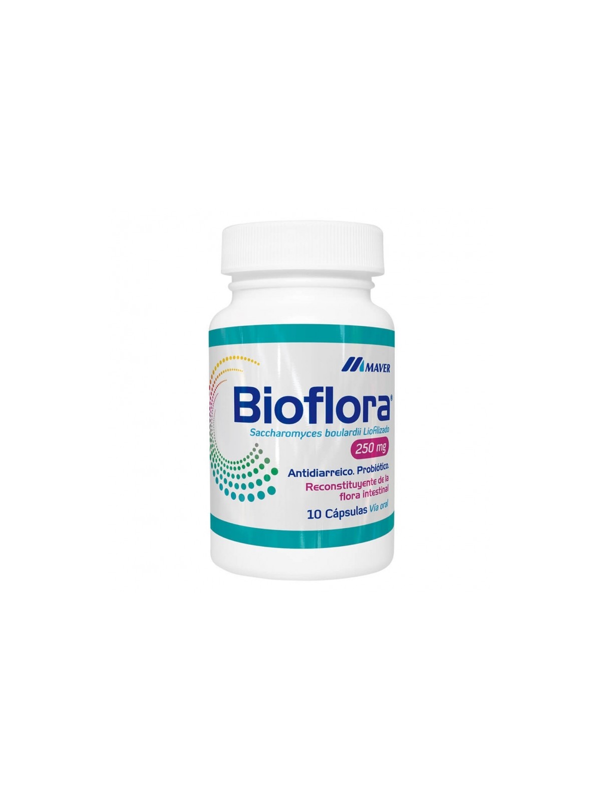 BIOFLORA CAP. 250MG.10