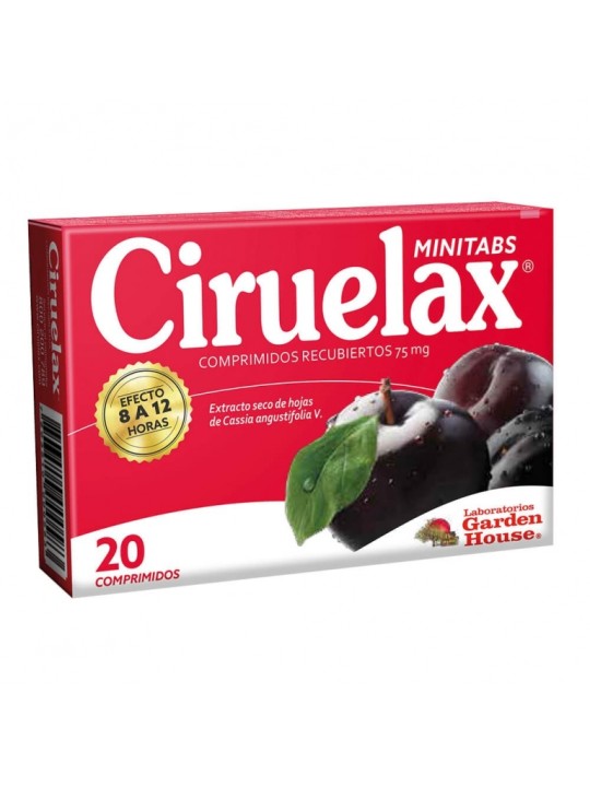 CIRUELAX MINTB.COM75MG.20