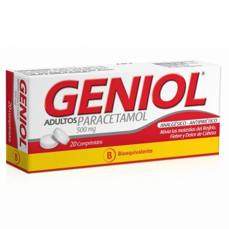 GENIOL  500mg X20COM.