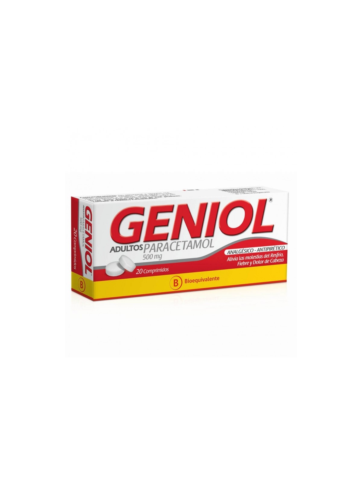 GENIOL  500mg X20COM.