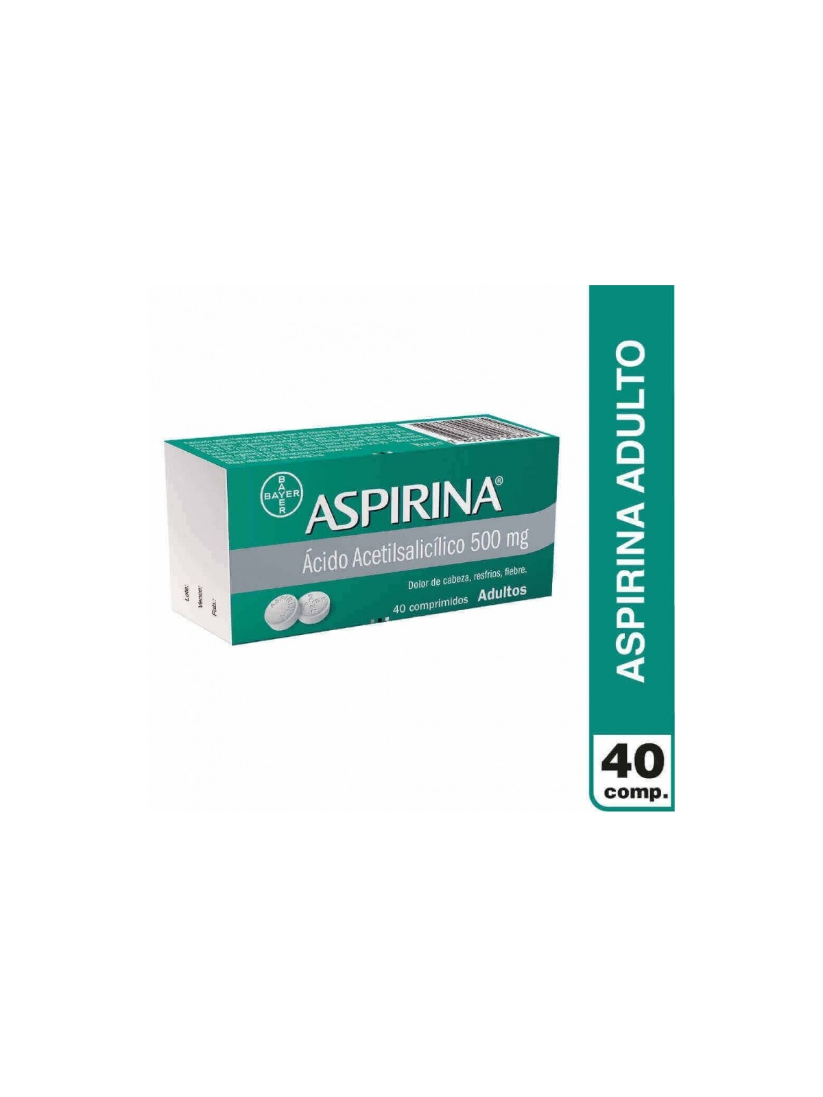 ASPIRINA AD.500mg X40TAB.