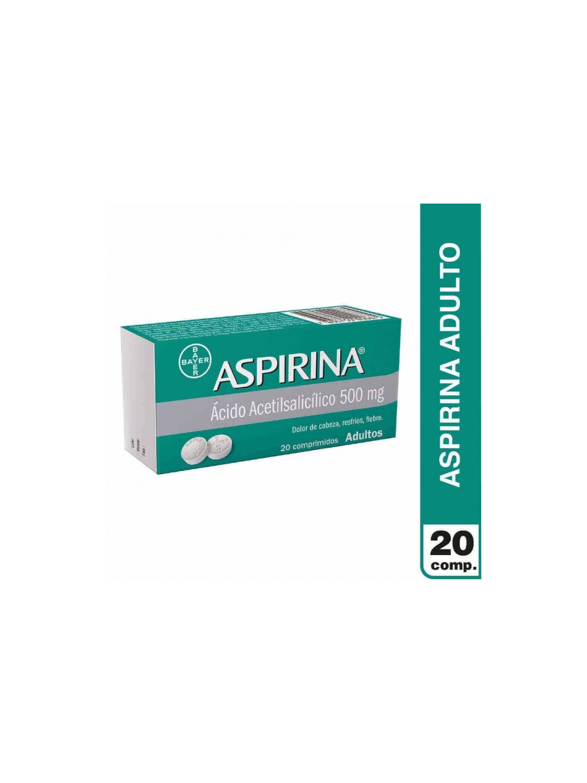 ASPIRINA AD.500mg X20TAB.