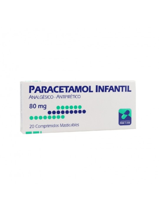 PARACETAMOL 80mg X20COM.