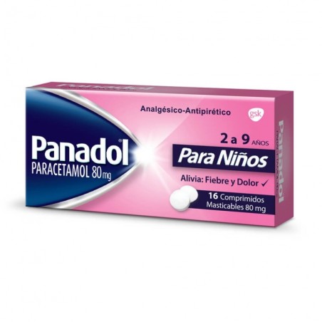 PANADOL PED.80mg X16COM.