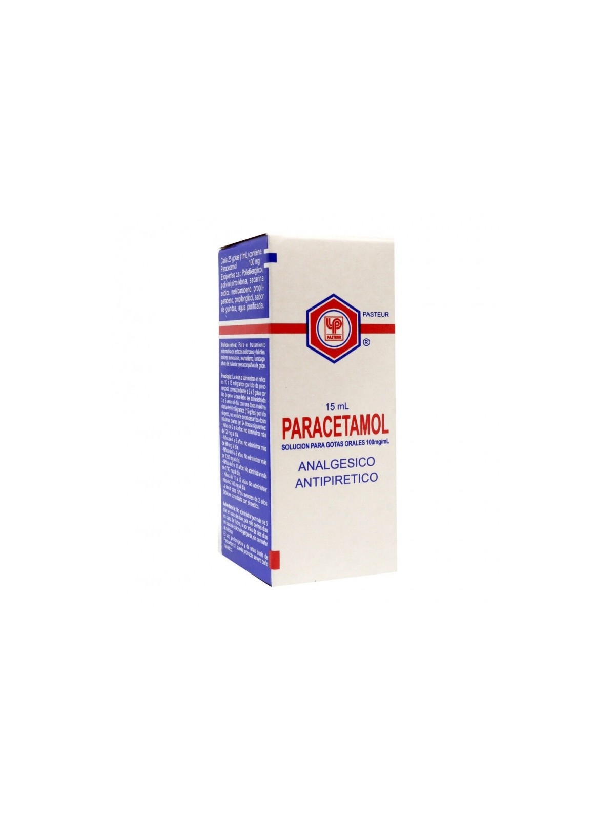 PARACETAMOL 100mg/ml GTAS.X15ML