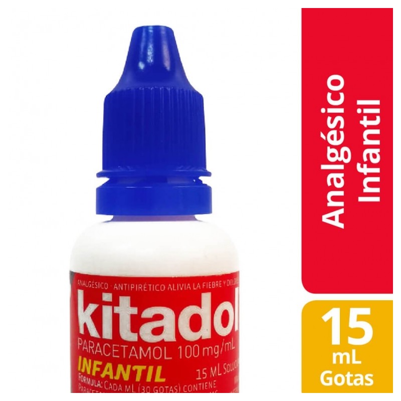 KITADOL PED.100mg/ml GTAS.X15ML