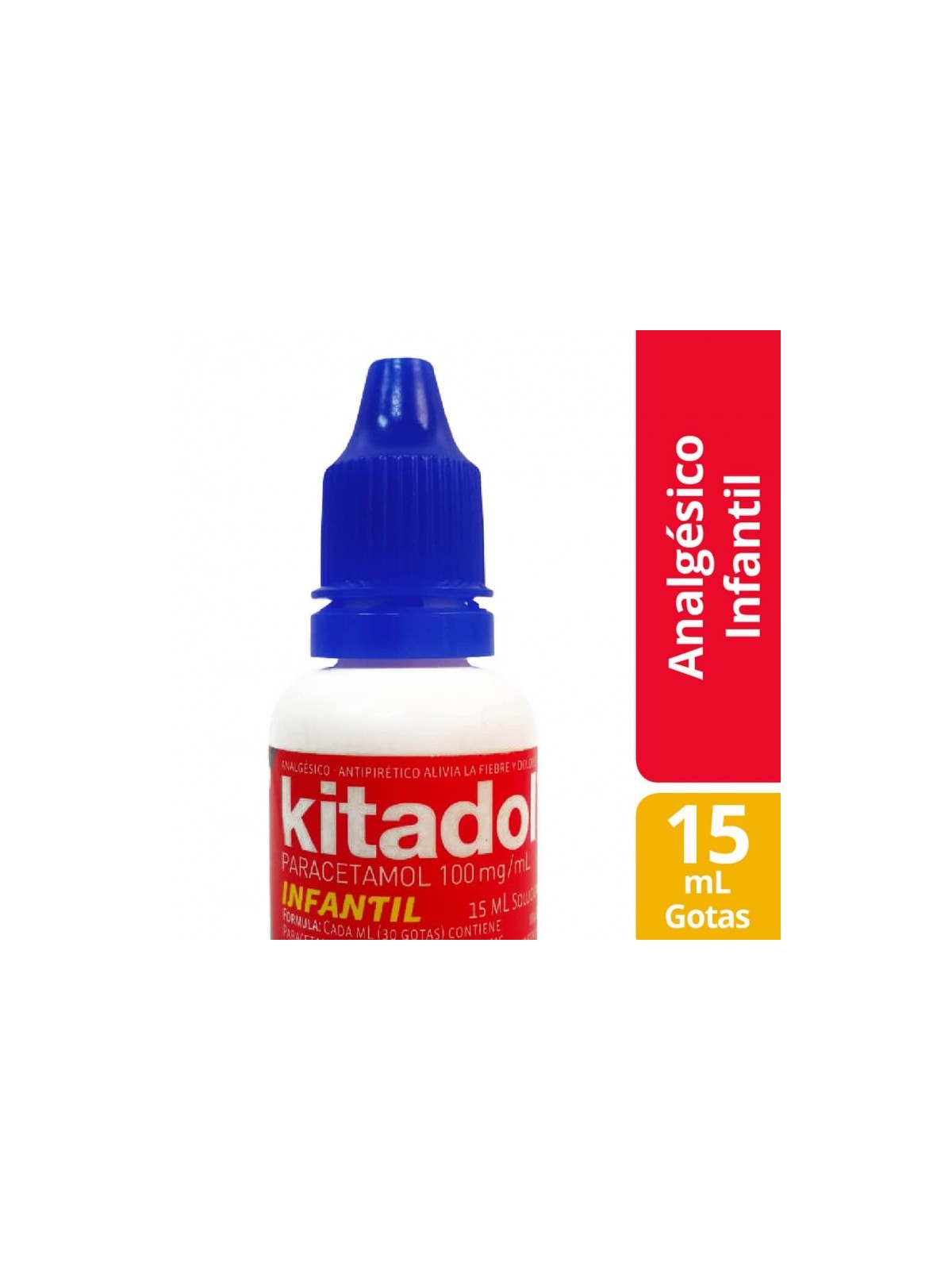 KITADOL PED.100mg/ml GTAS.X15ML