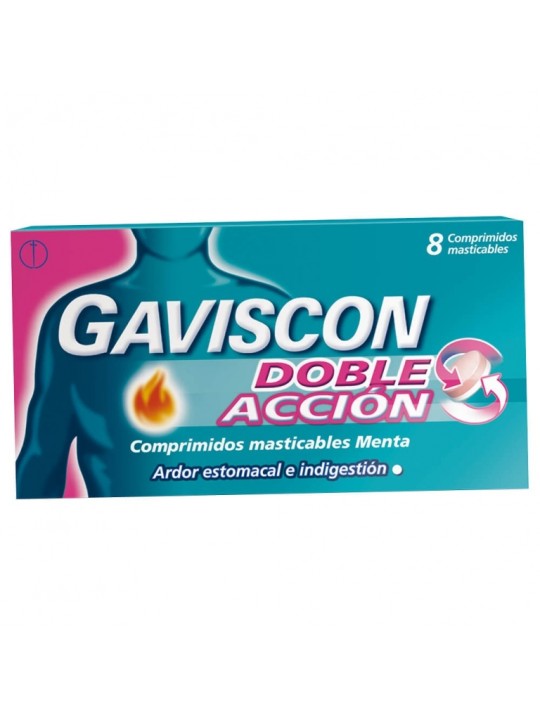 GAVISCON DOBLE ACCION X8COM.