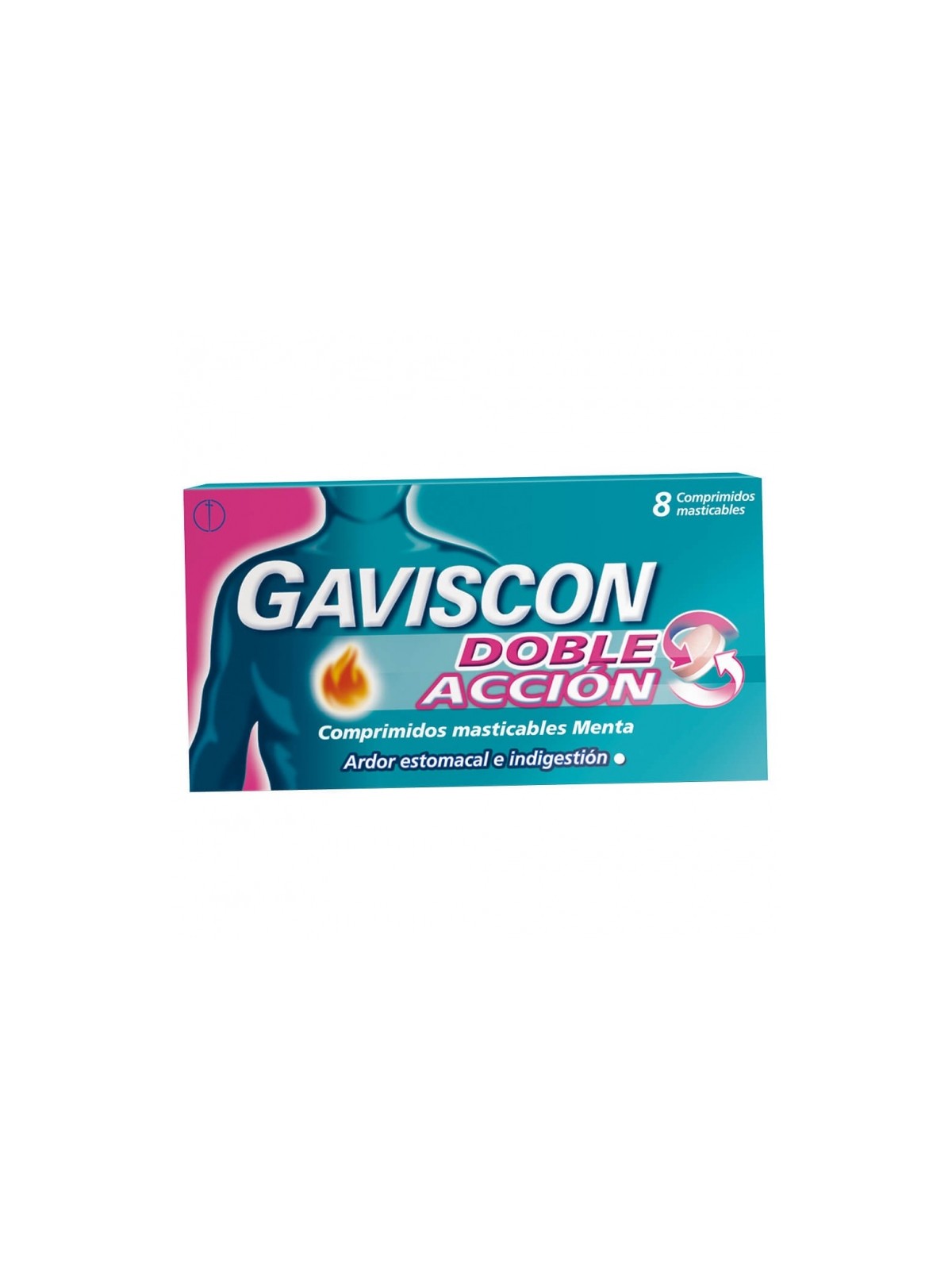 GAVISCON DOBLE ACCION X8COM.