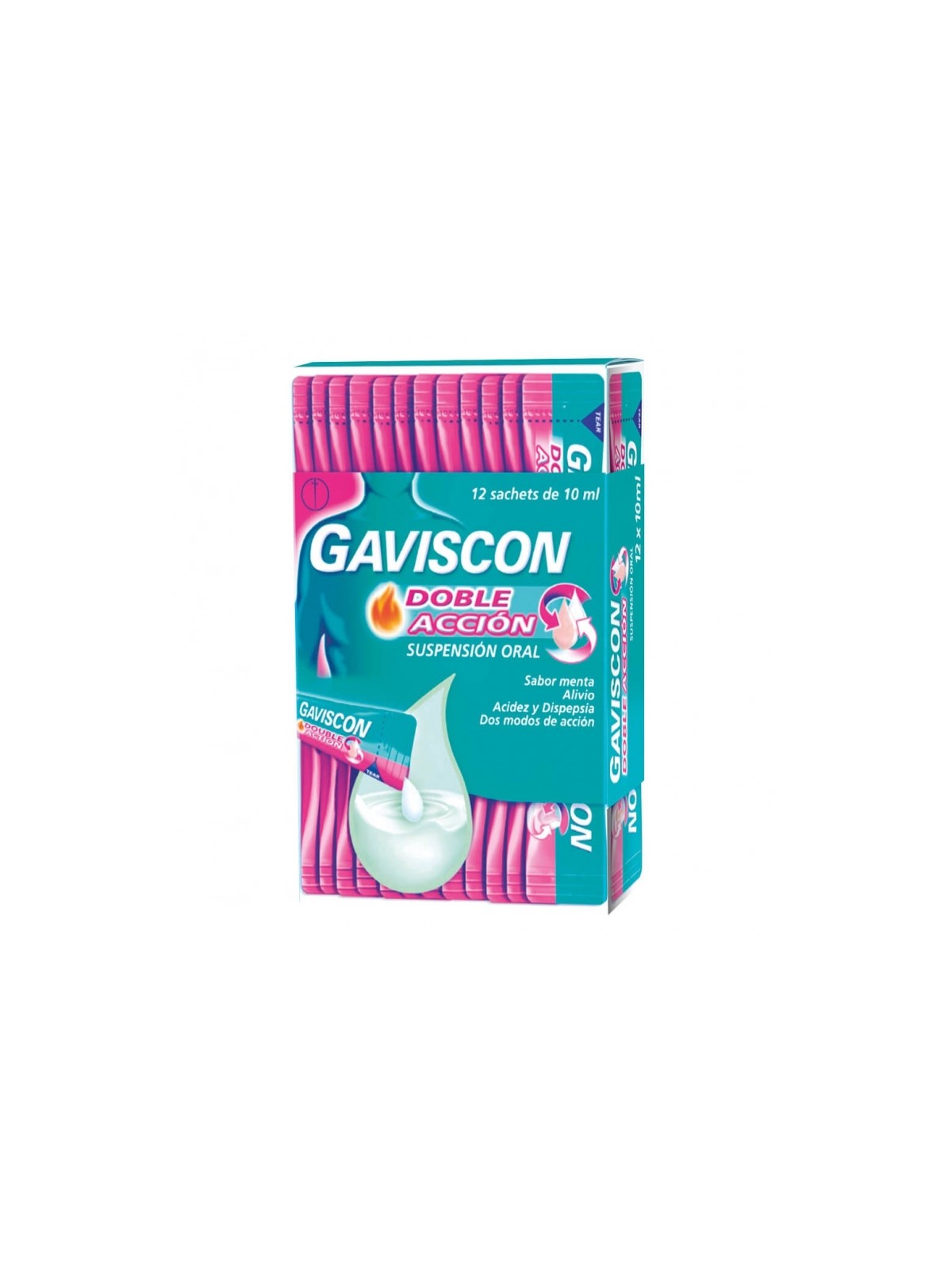 GAVISCON DOBLE ACCION S.O X12 SACHET