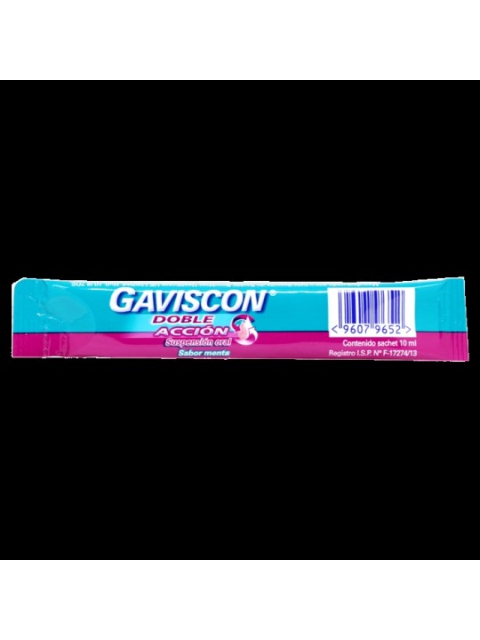 GAVISCON DOBLE ACCION S.O X1 SACHET