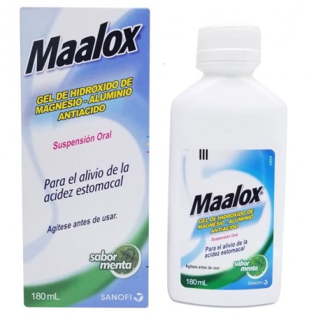 MAALOX SUS X 180ML