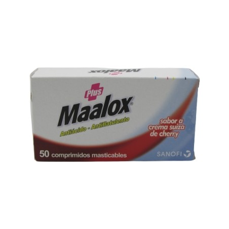 MAALOX PLUS CHERRY X50COM.MASTICABLES