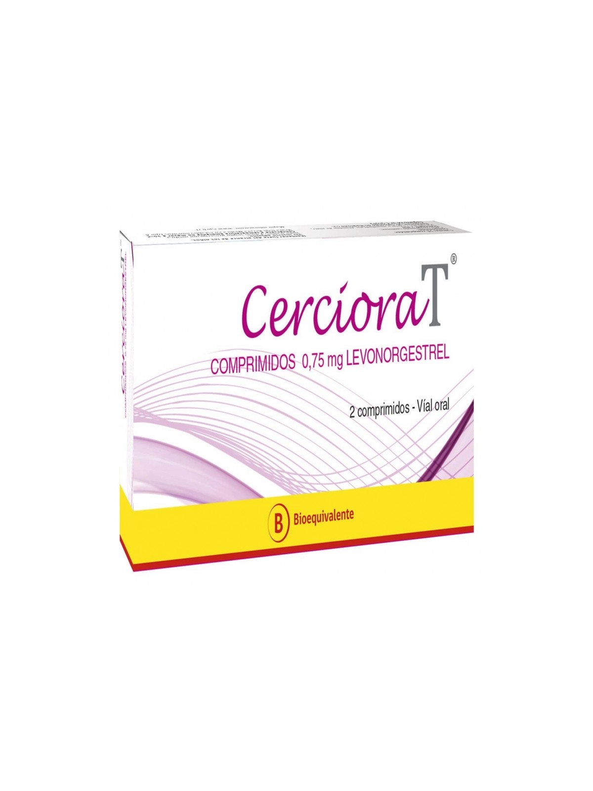 CERCIORA T COMPRIMIDOS 0,75 mg (LEVONORGESTREL)