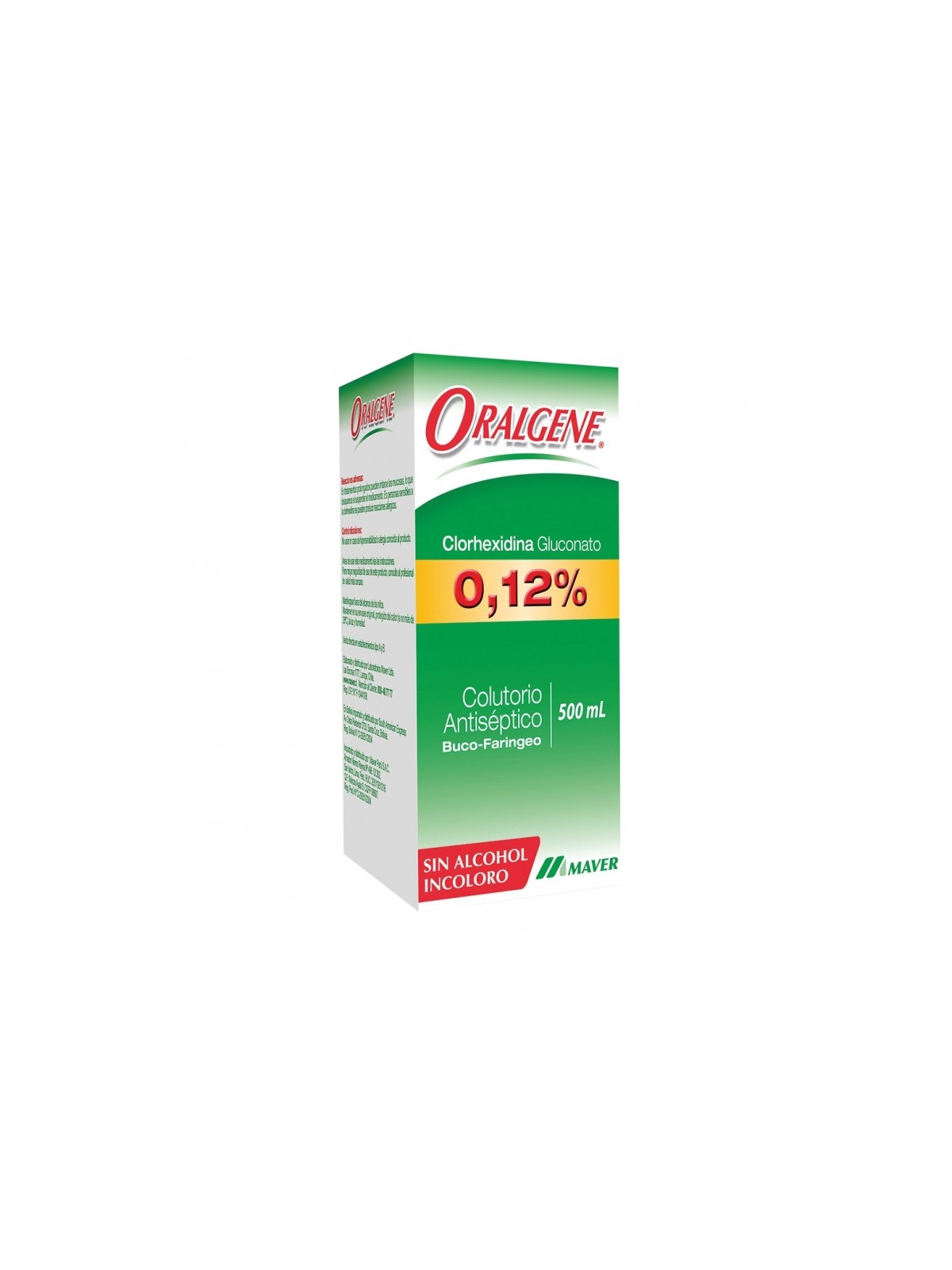 ORALGENE SOL.0,12% 500ML.