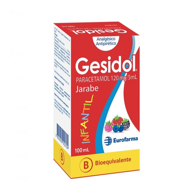 GESIDOL JARABE 120mg/5ml X100ML