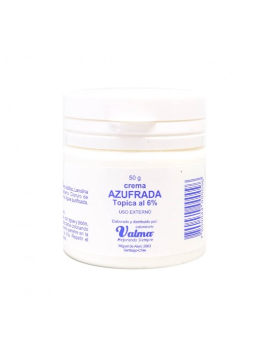 CREMA AZUFRADA TOPICA 6% 50G