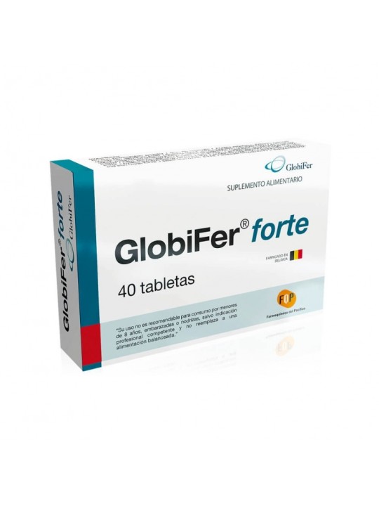 GLOBIFER FORTE SUP. ALIM. X 40 TABLETAS