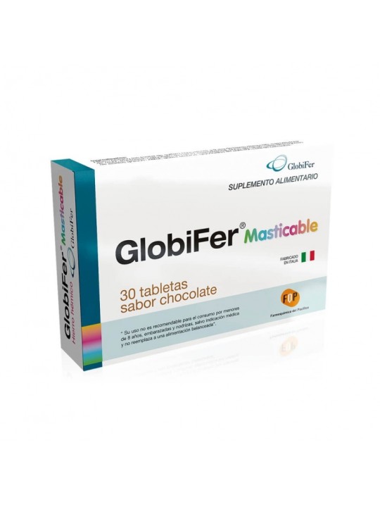 GLOBIFERMASTICABLE X 30 TABLETAS