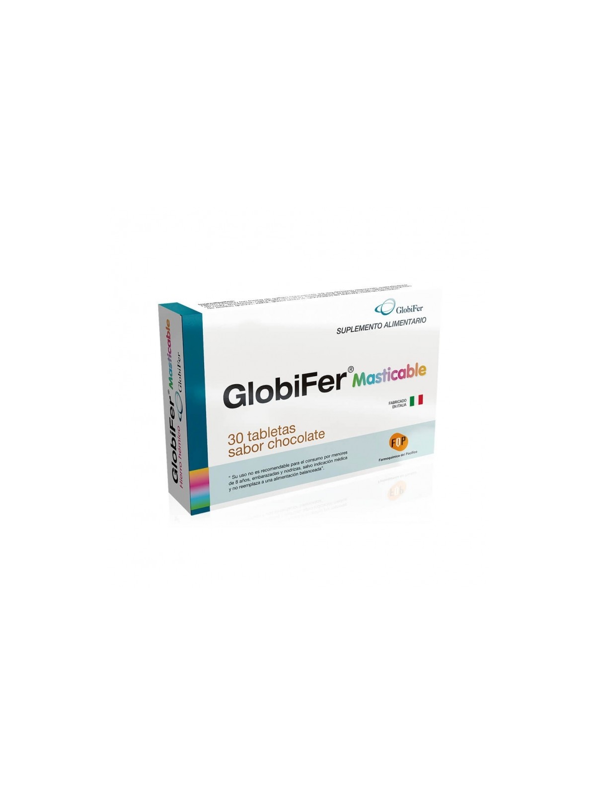 GLOBIFERMASTICABLE X 30 TABLETAS