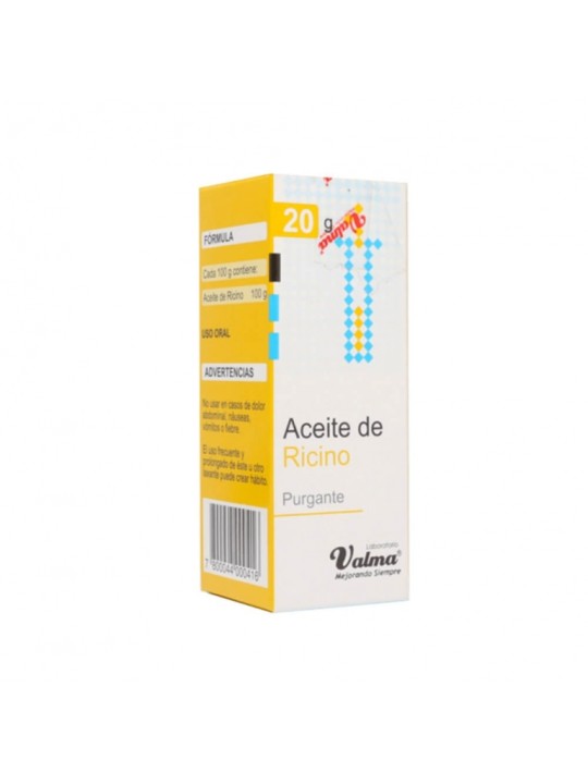 ACEITE RICINO PURO X20G