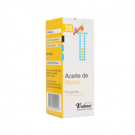 ACEITE RICINO PURO X20G