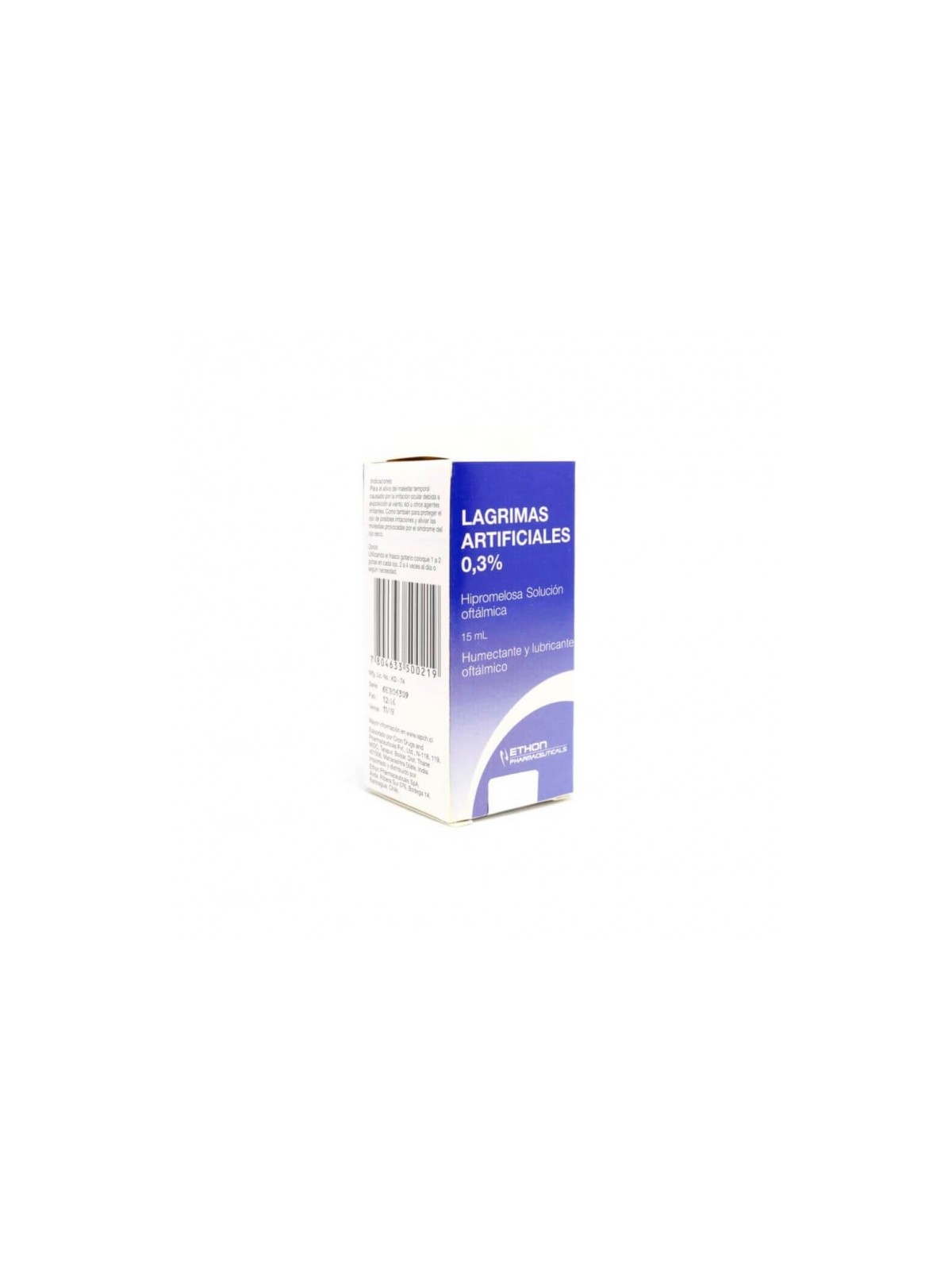 LAGRIMAS ARTIFICIALES 0,03 X 15 ML