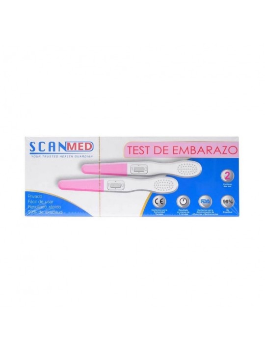 SCANMED TEST EMBARAZO X 2