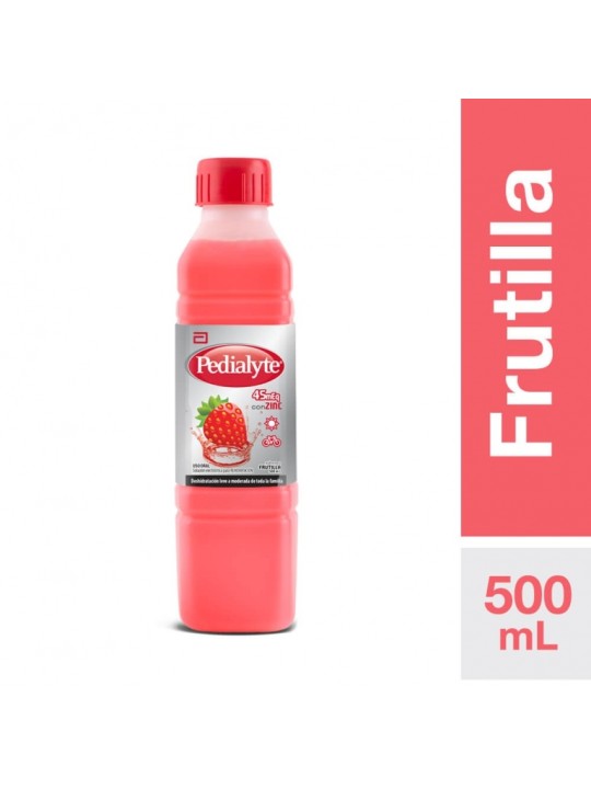 PEDIALYTE 45 SOL.ORAL FRUTILLA X500ML