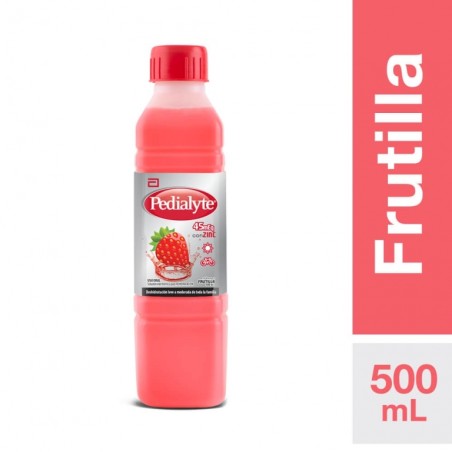 PEDIALYTE 45 SOL.ORAL FRUTILLA X500ML