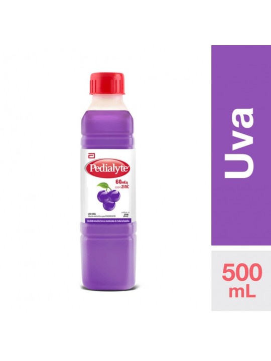 PEDIALYTE 60 UVA SOL X 500ML