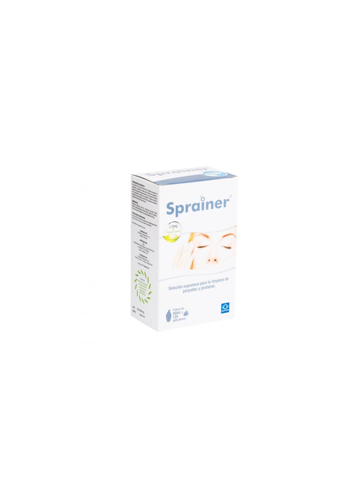 SPRAINER 40 ML DE SOL ESPUMOSA X 60 APLICADORES