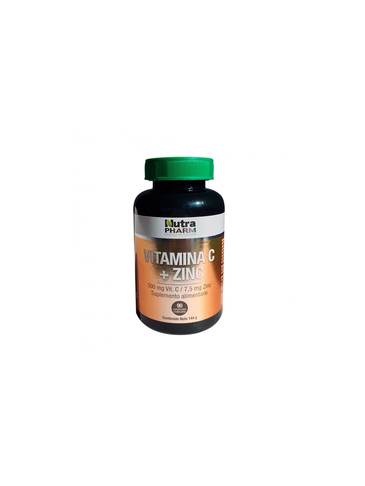 VITAMINA C + ZINC 500/7,5MG X90COM.MAST.