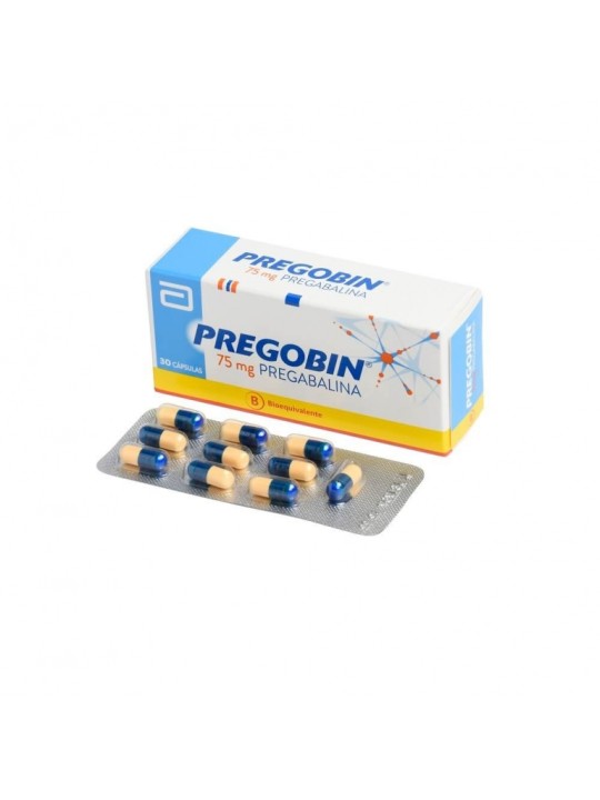 PREGOBIN CAP. 75MG.30