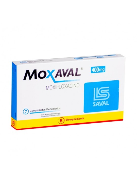 MOXAVAL COM.400MG. 7