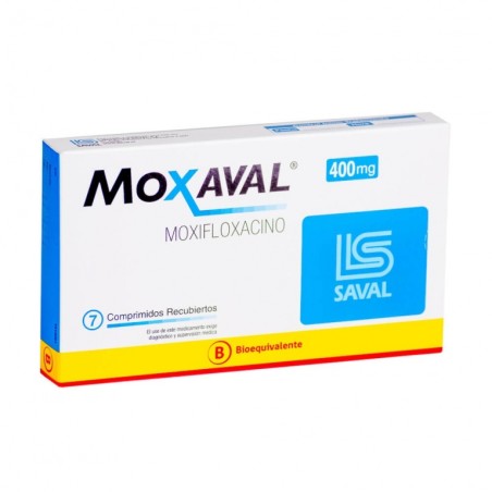 MOXAVAL COM.400MG. 7