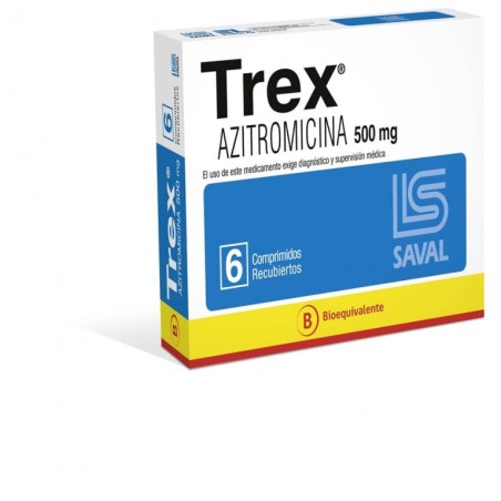 TREX  500mg X6COM.