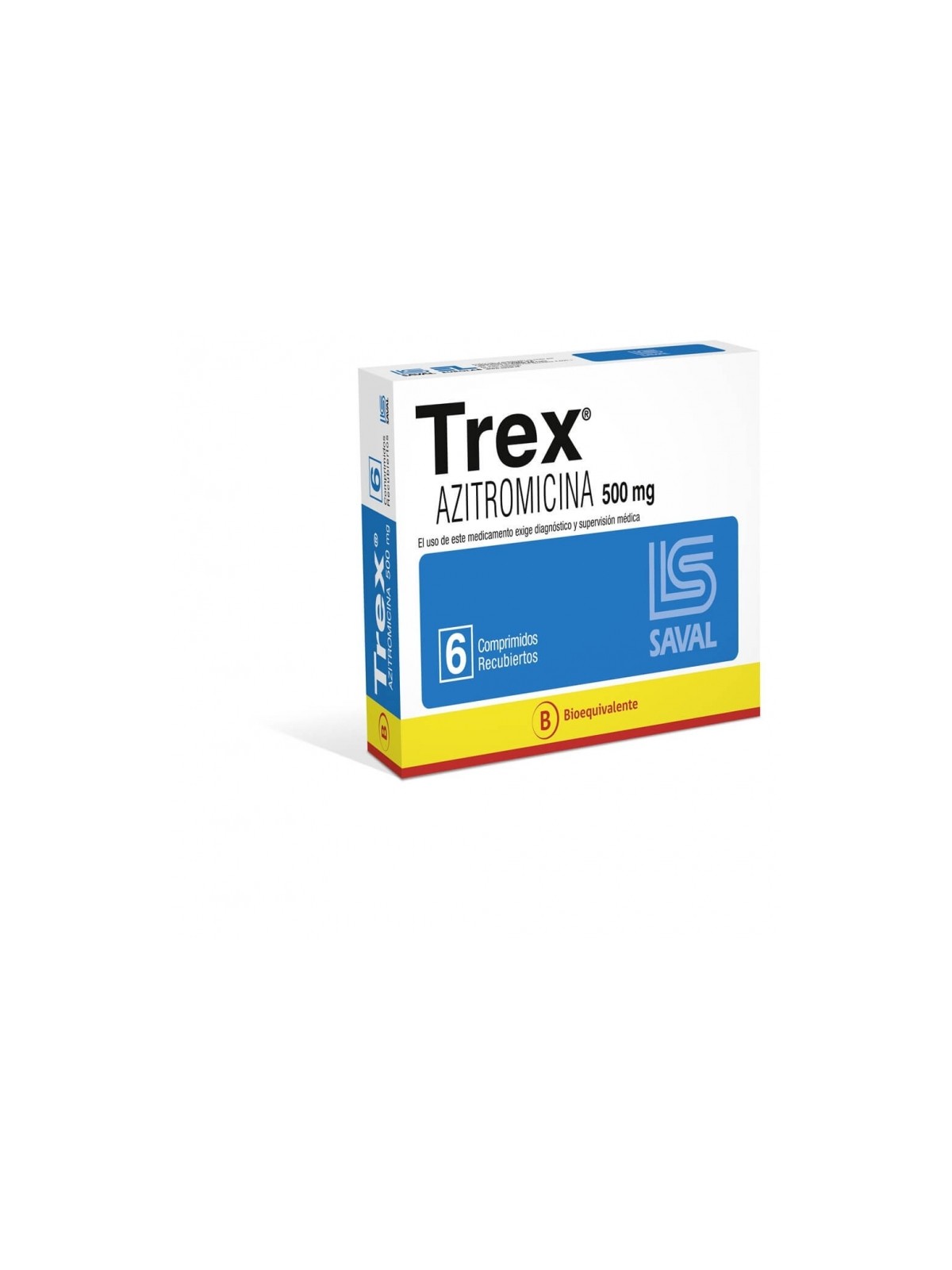 TREX  500mg X6COM.