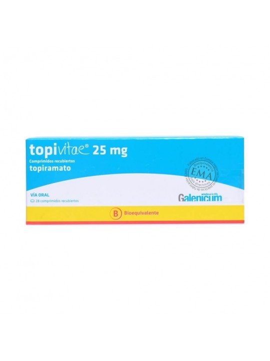 TOPIVITAE 25mg X 28 COM