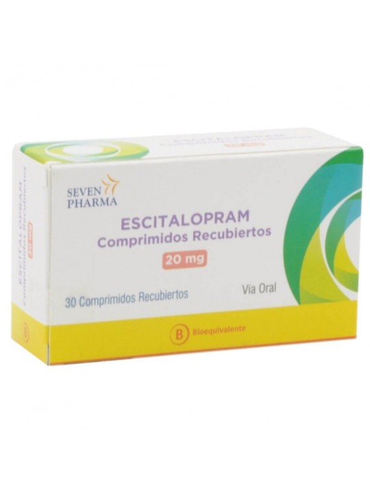 ESCITALOPRAM  20mg X30COM.REC.