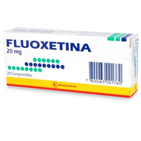 FLUOXETINA  20mg X20COM.