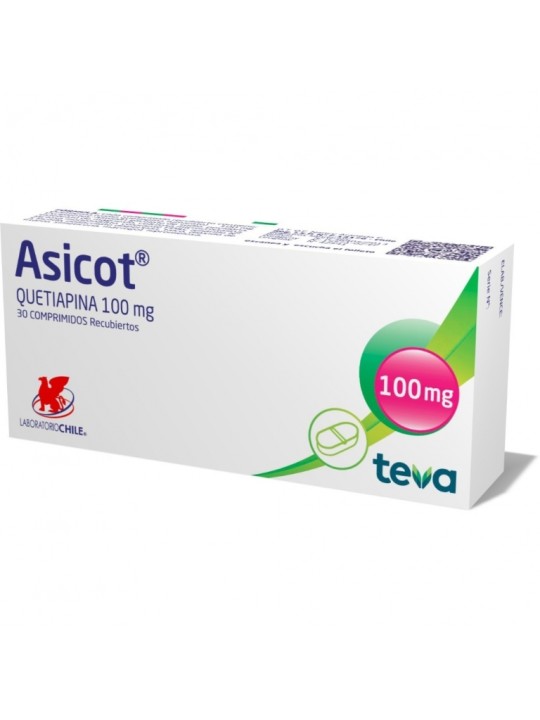 ASICOT 100mg X 30COM REC