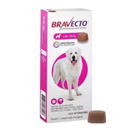 BRAVECTO 1 COMP PALAT PERRO 40-56 KG