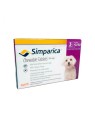 SIMPARICA 10MG PERRO 2,5-5 KG X 3 COMP