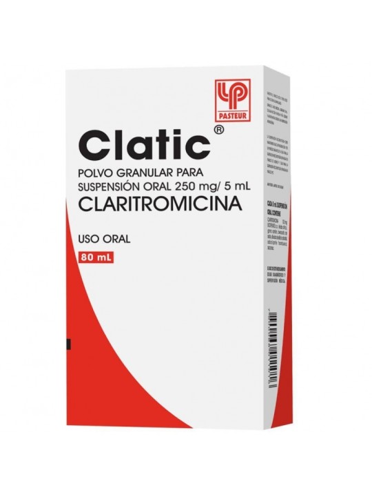 CLATIC 250mg/5ml S.O.X80ML