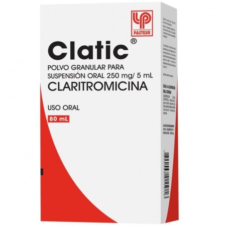 CLATIC 250mg/5ml S.O.X80ML