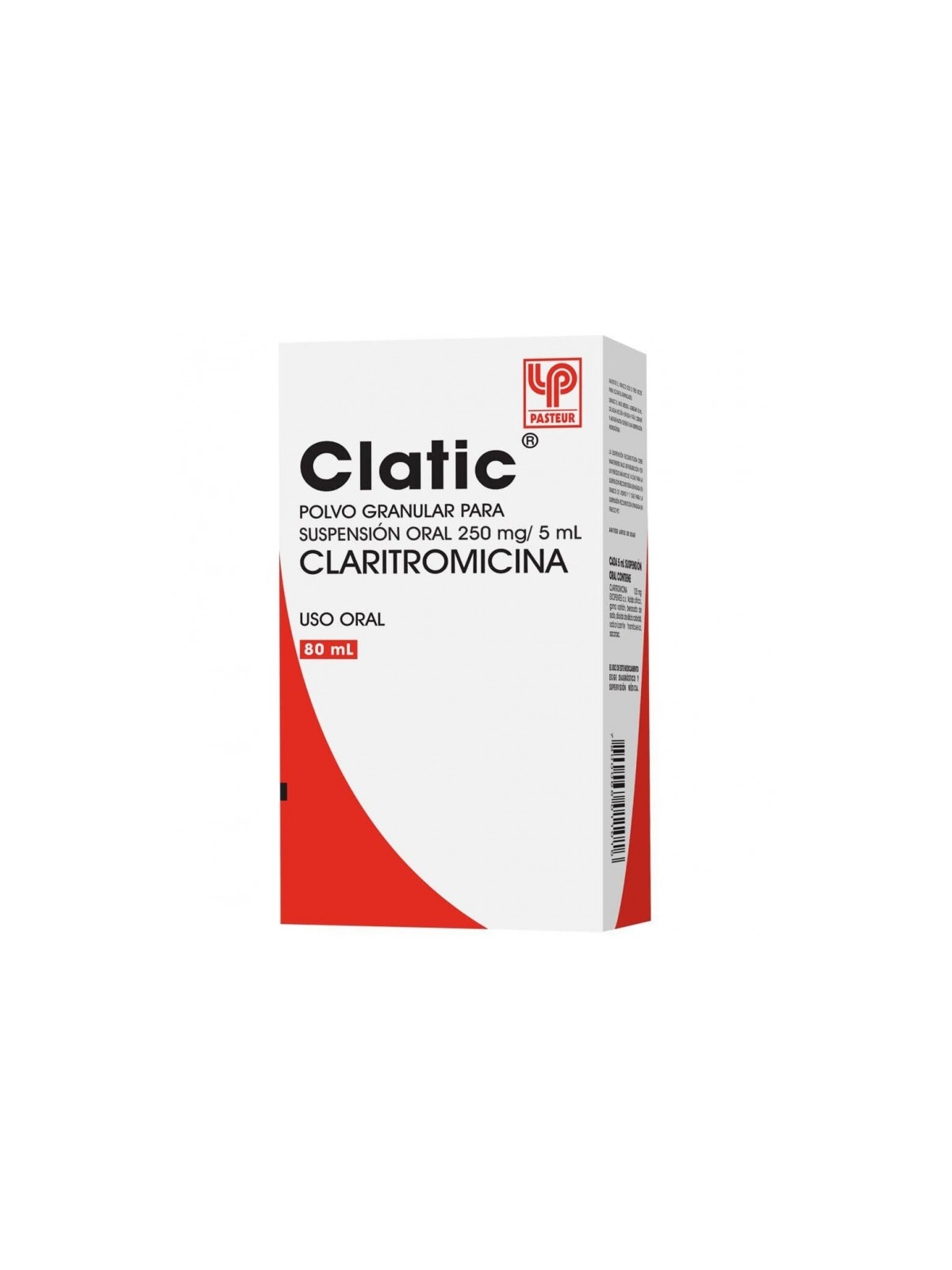 CLATIC 250mg/5ml S.O.X80ML