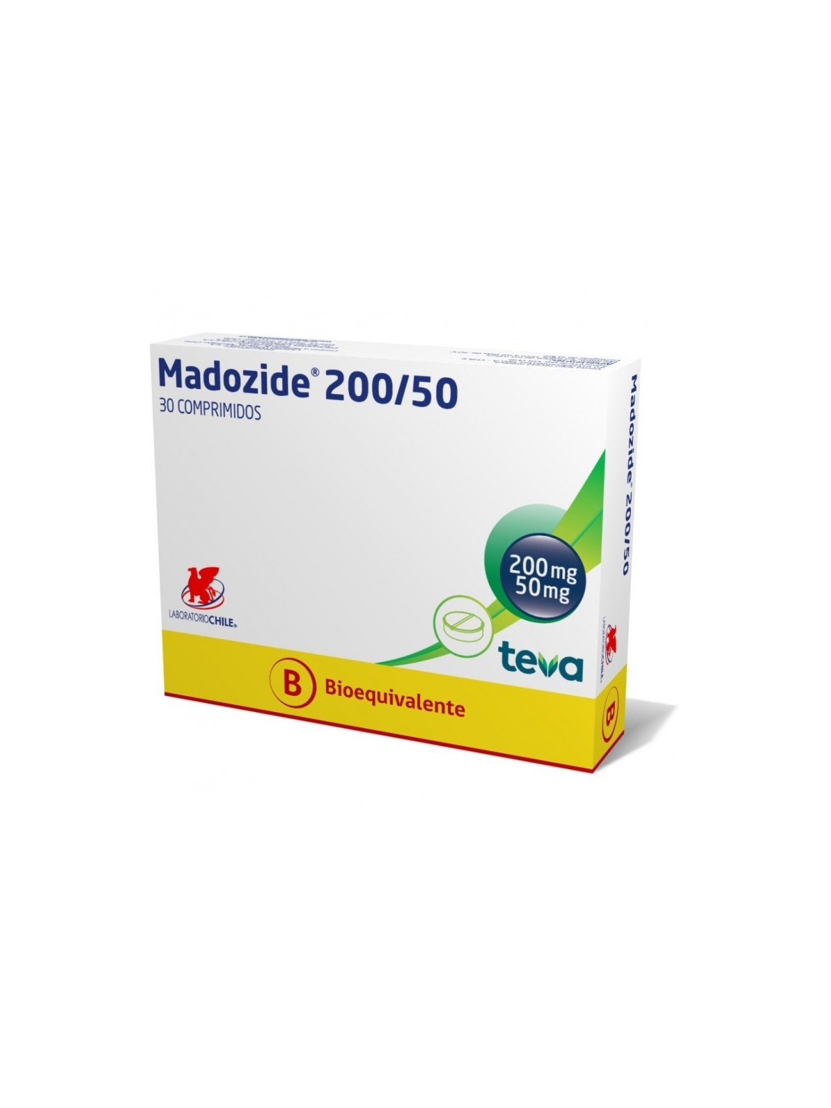 MADOZIDE  200/50 MG X 30 COMPRIMIDOS