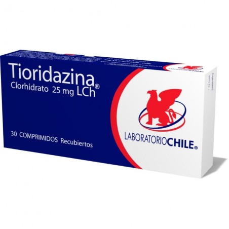 TIORIDAZINA 25mg X30COM.REC.