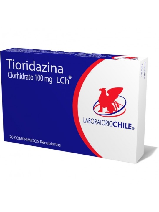 TIORIDAZINA 100mg X20COM.REC.